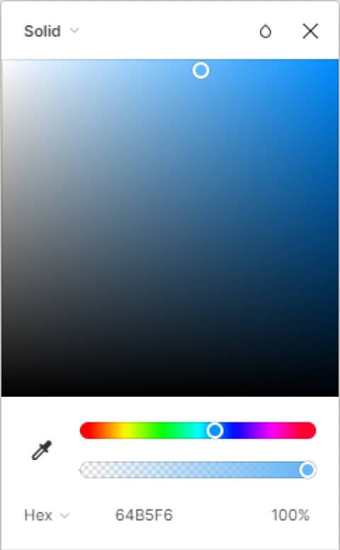 website-design palette image